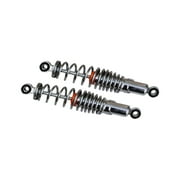 Tnarru 2 Pieces Generic Rear Shock Absorber Directly Replace Repair Part Accessory Shockproof, for Scooters Spring Rear Shock Damper Holes Distance 250mm